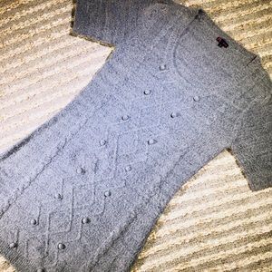 DVS Grey Short Sleeved Sweater SOLD
